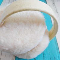 Tupiw Fur Ear Warmer for Women - Soft and Comfortable Winter Ear Muffs - Perfect for Outdoor Activities and Cold Weather